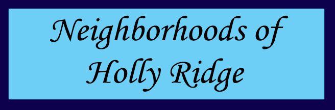 Neighborhoods Of Holly Ridge New Homes For Sale